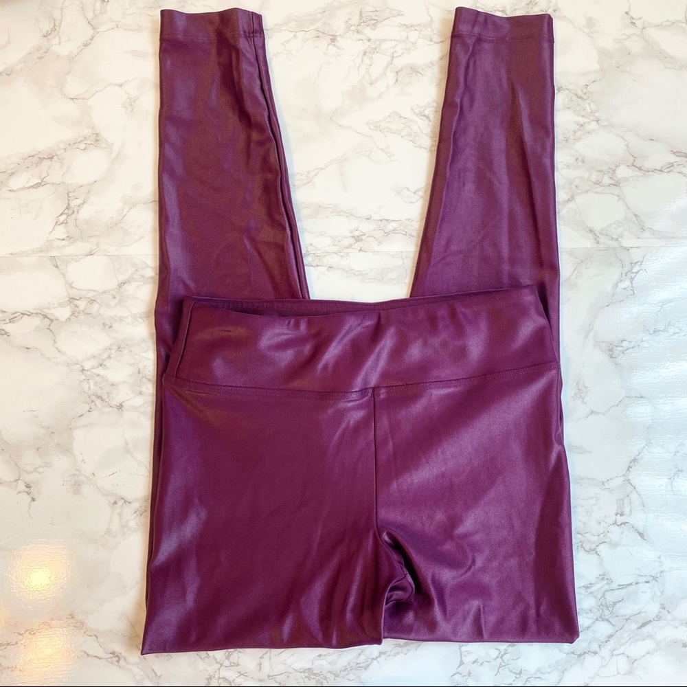 Koral Lustrous High Rise Legging Aubergine Size XS - Picture 4 of 9